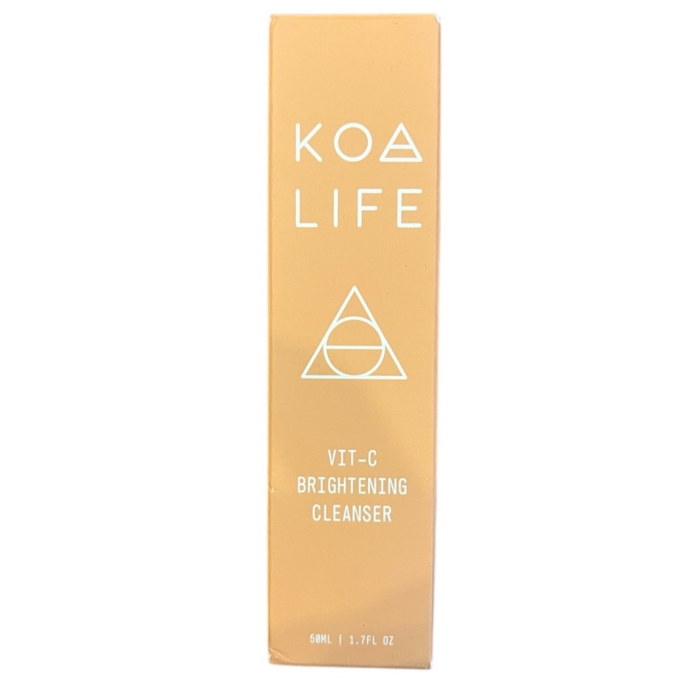KOA LIFE Vitamin C Vit-C Brightening Cleanser 1.7 FL OZ - NEW